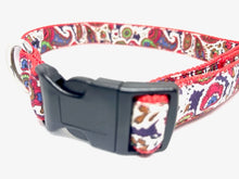 Load image into Gallery viewer, Large paisley dog collar
